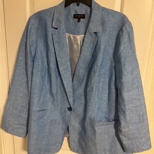 Talbots Light Blue Blazer